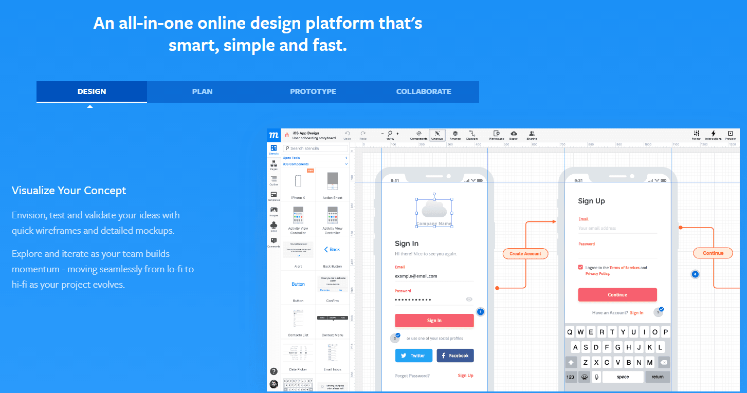 Moqups design platform - Moqups Black Friday