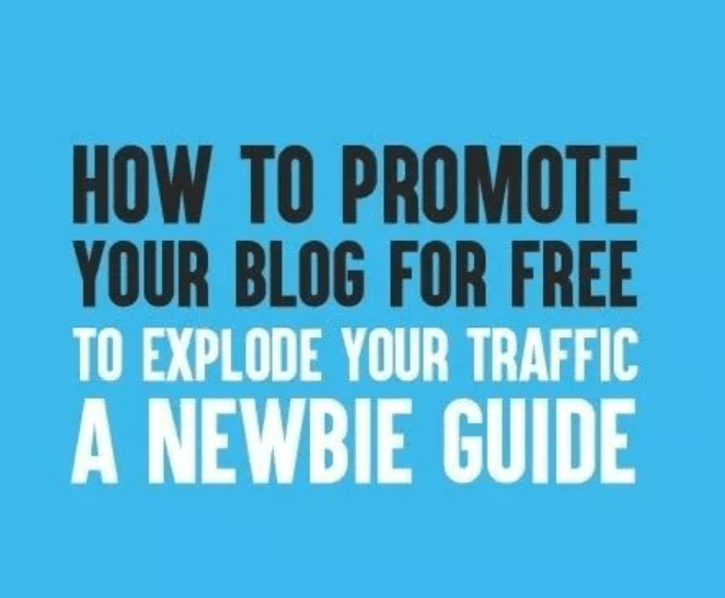 how to promote blog