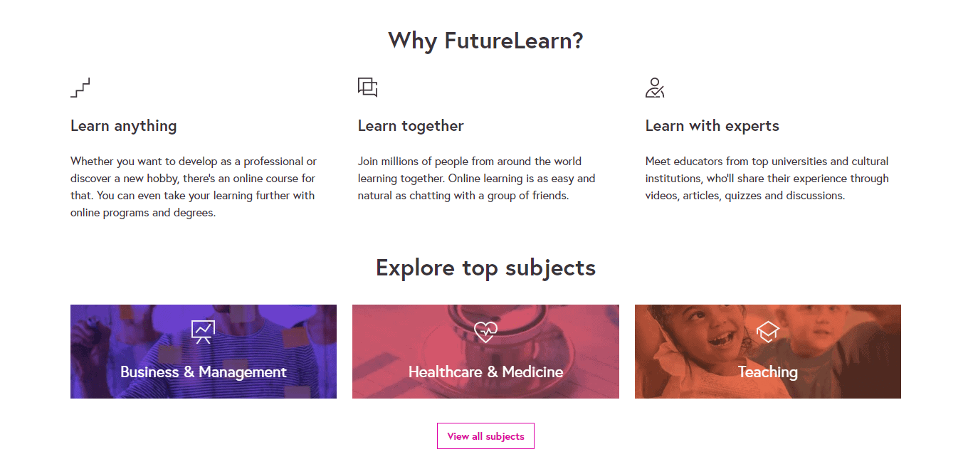 why FutureLearn Black Friday