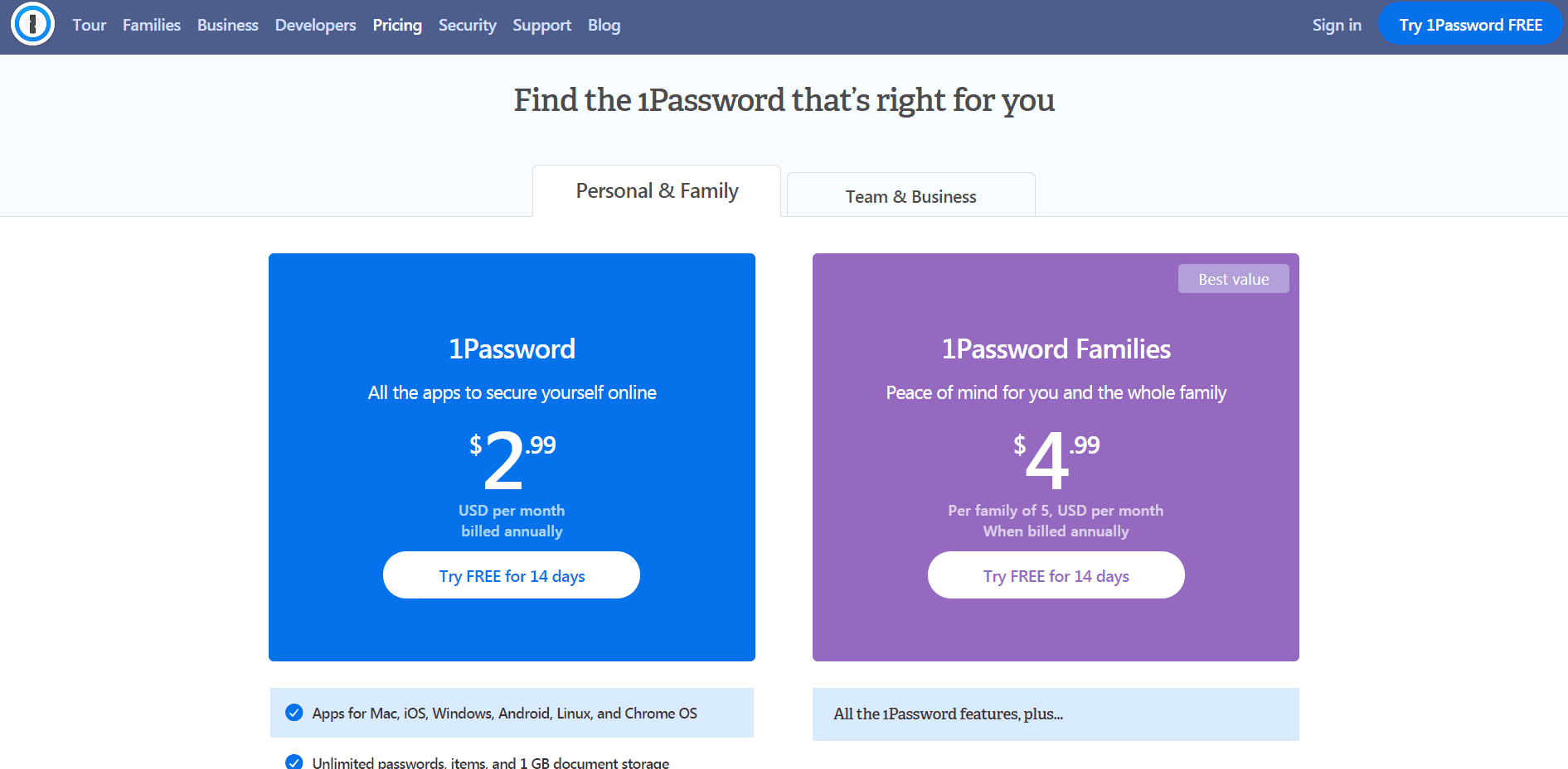 1password pricing - 1Password Black Friday Deals