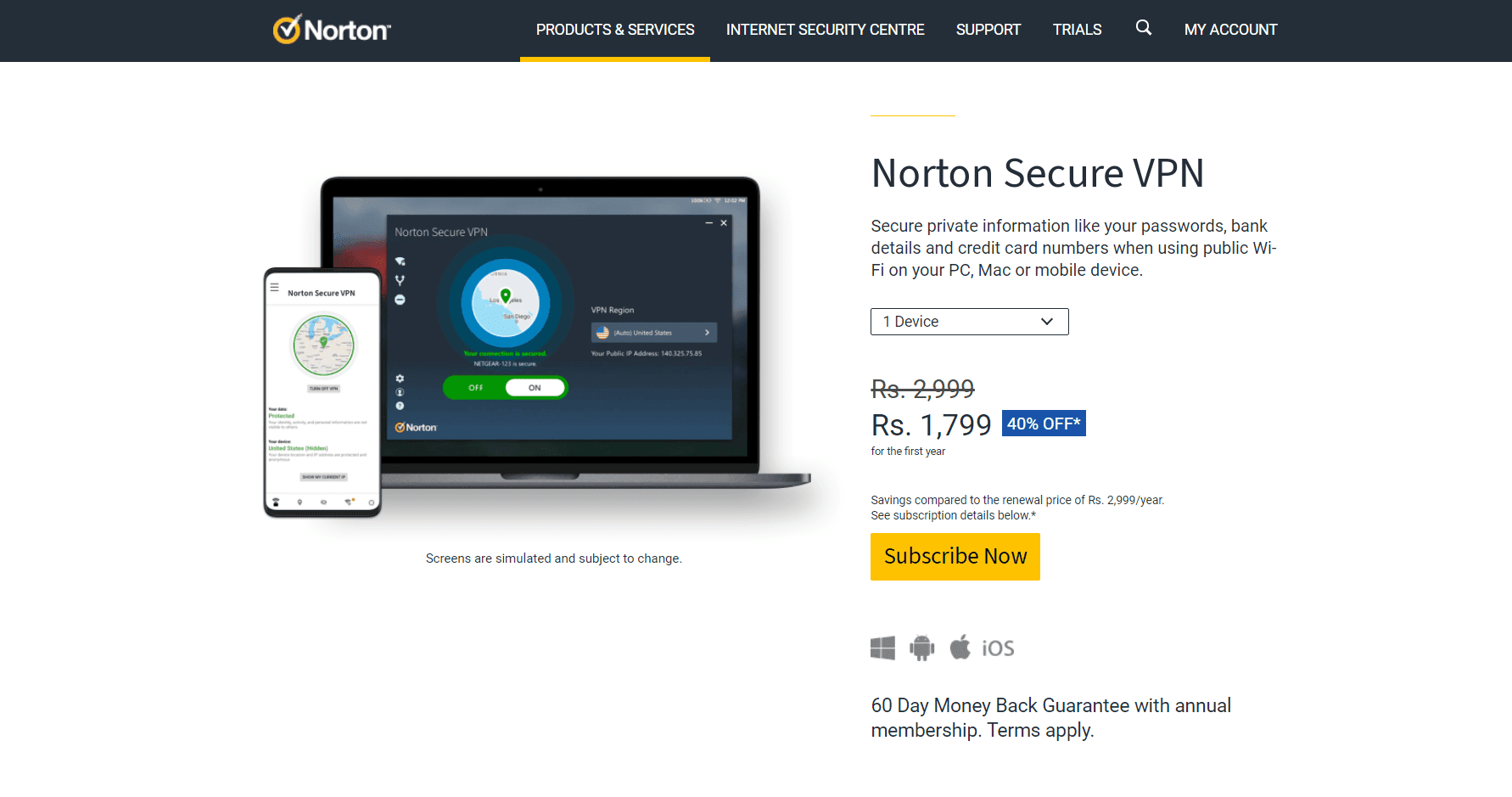 Norton Secure VPN