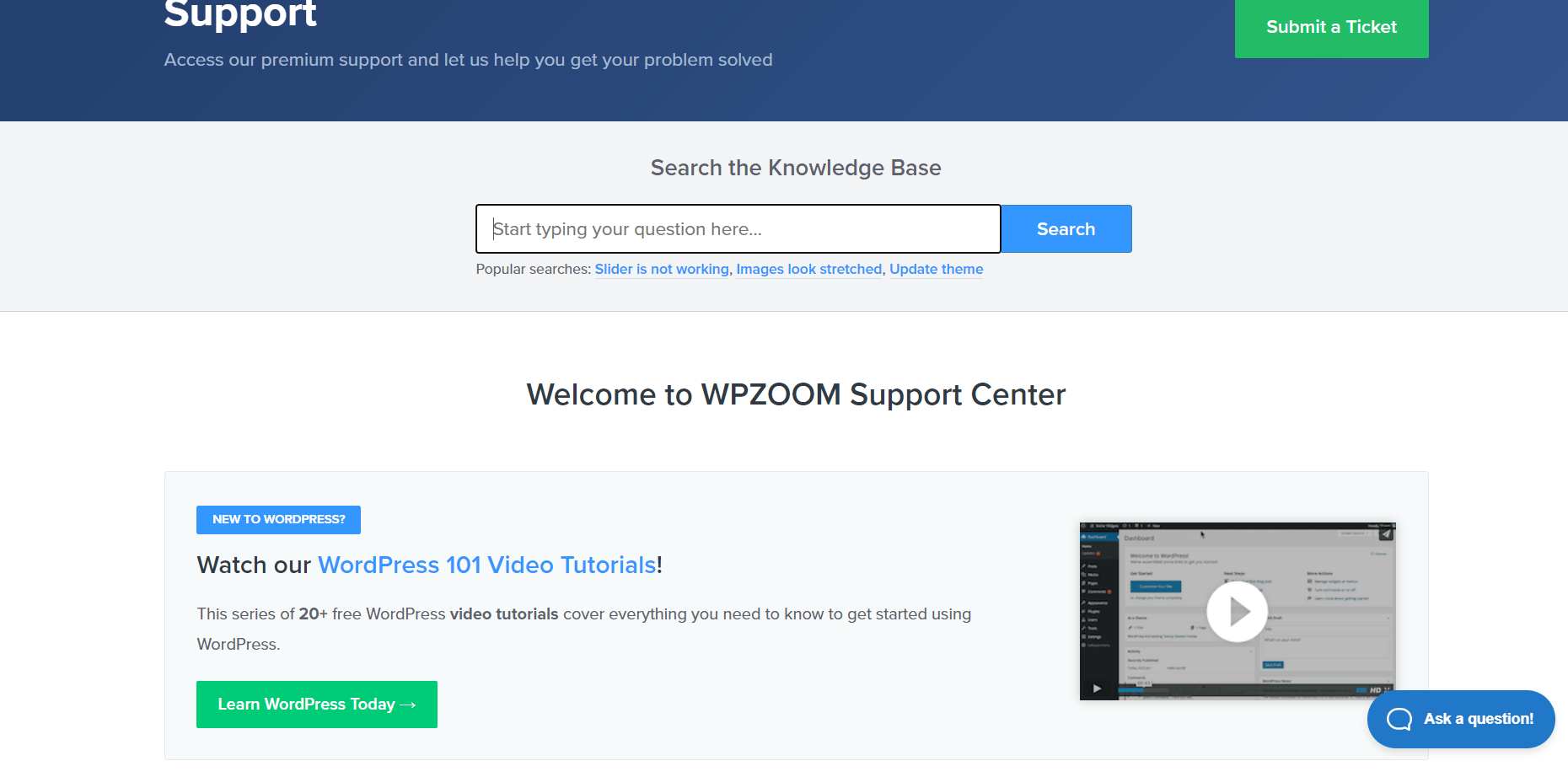 WPZoom Support