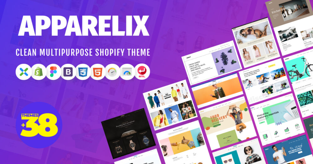 Apparelix - Clean Multipurpose Shopify Theme