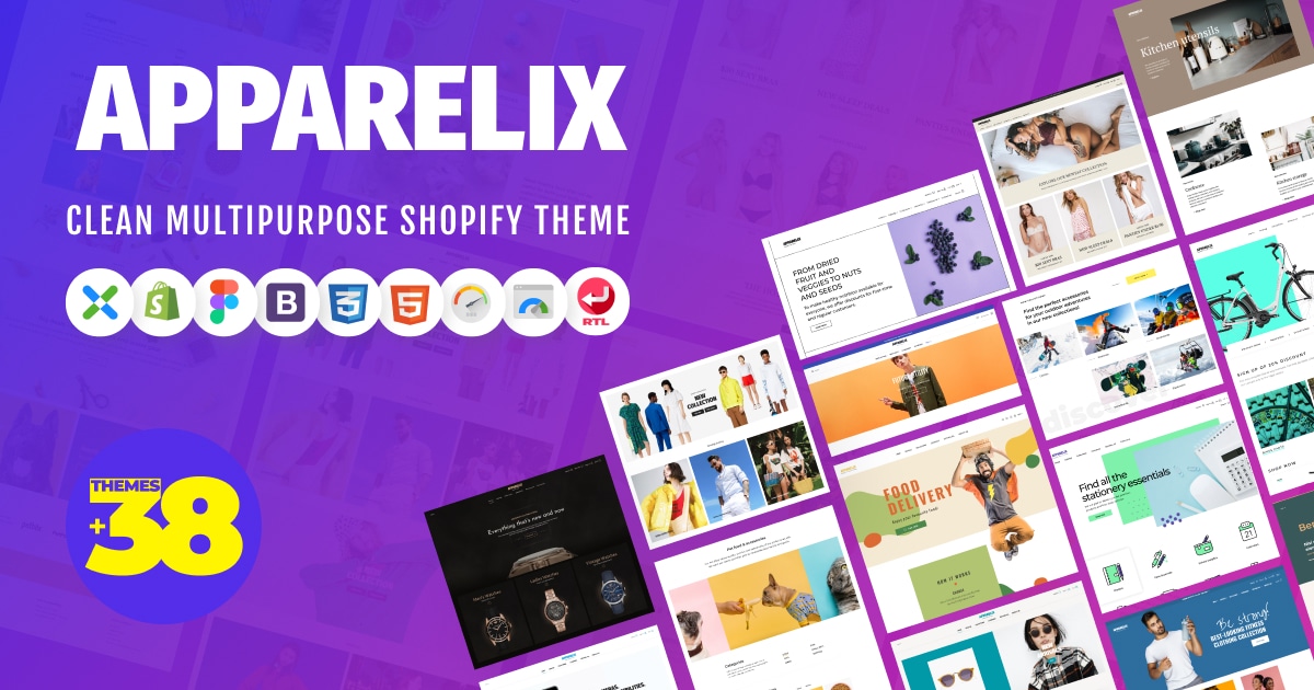 Apparelix - Clean Multipurpose Shopify Theme