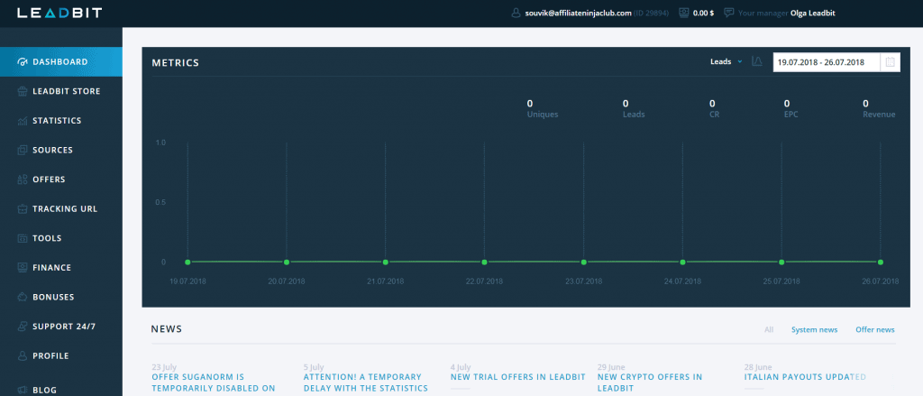 leadbit dashboard