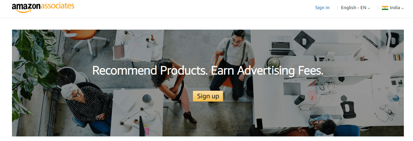 Amazon Associates Affiliate Program