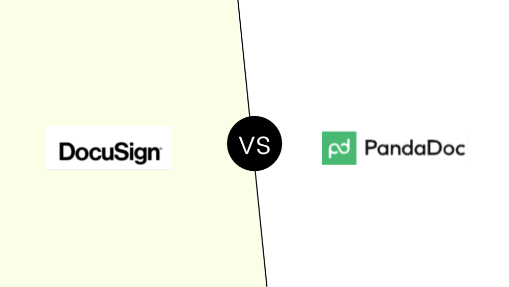 Pandadoc vs Docusign comparisons