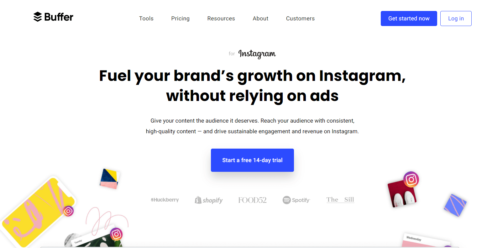 Buffer- Best Instagram Post Apps