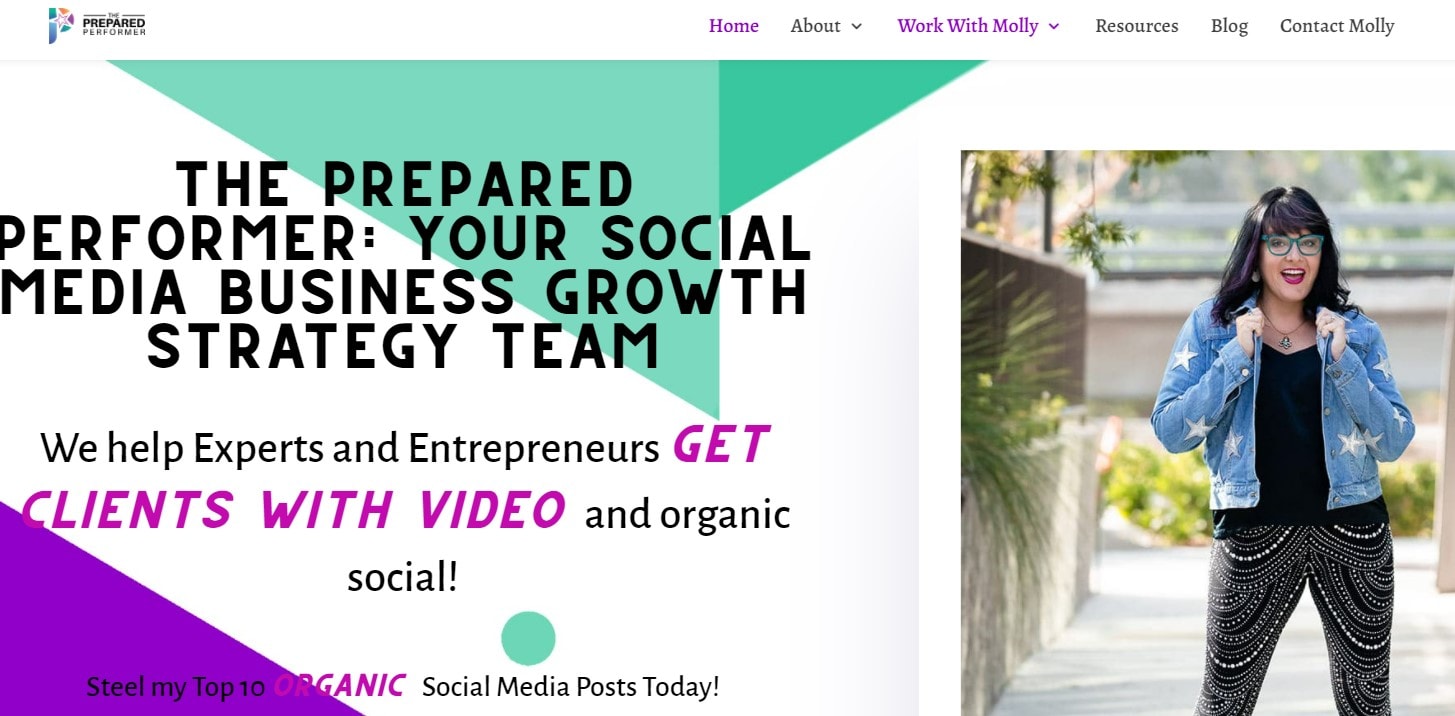 Kajabi Sales Page Template Molly Mahoney