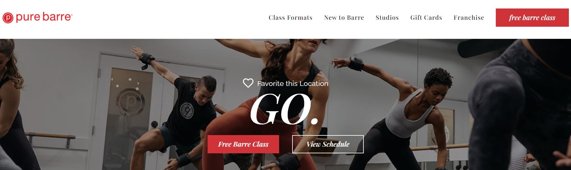 Kajabi Sales Page Template Pure Barre Go