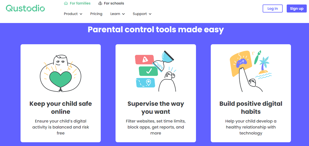 Qustodia Partental Control