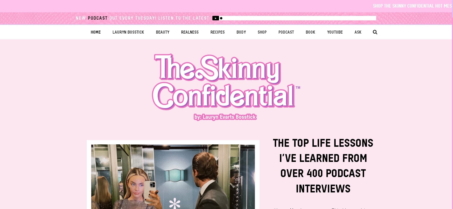 the skinny confidential