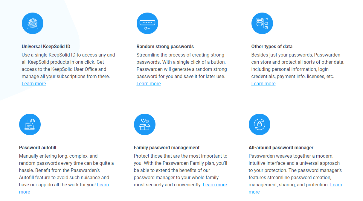 Passwarden Best Features