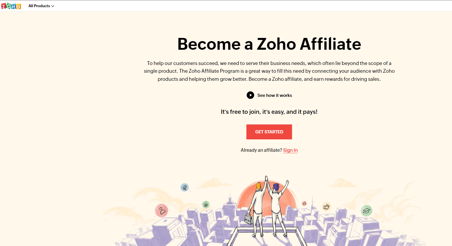 Zoho Affiliate Review