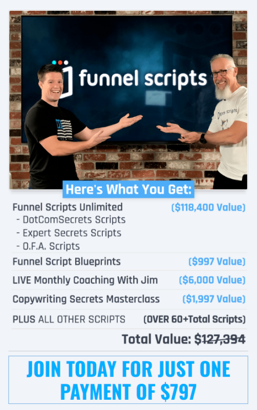 Funnel Scripts Pricing