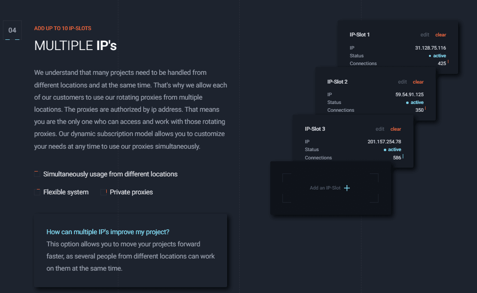 Multiple Whitelisted IPs