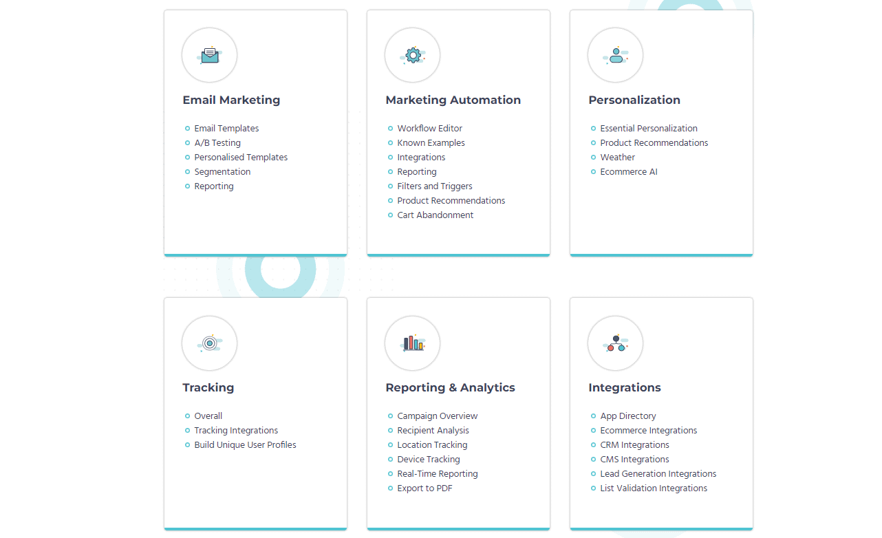 Moosend Features