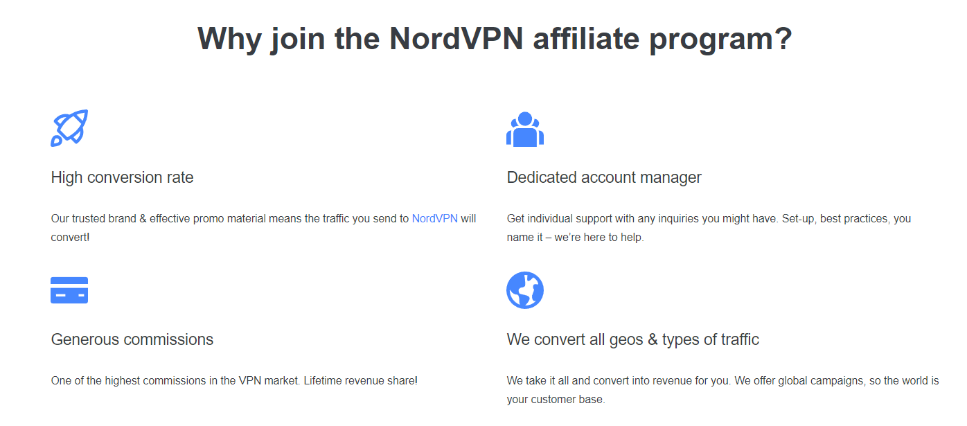 Top Reasons to Become a NordVPN Affiliate