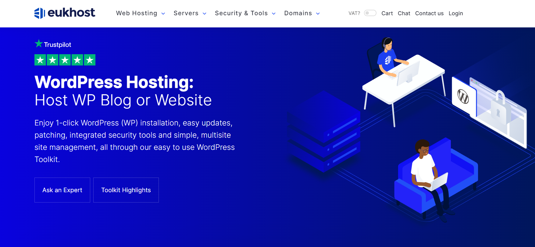 eUKhost WordPress Hosting