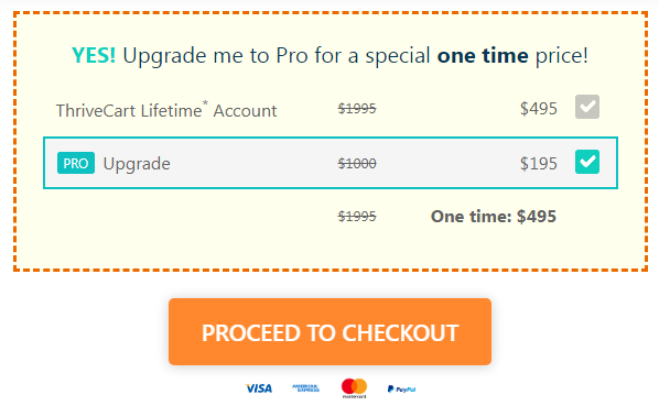 thrivecart pricing