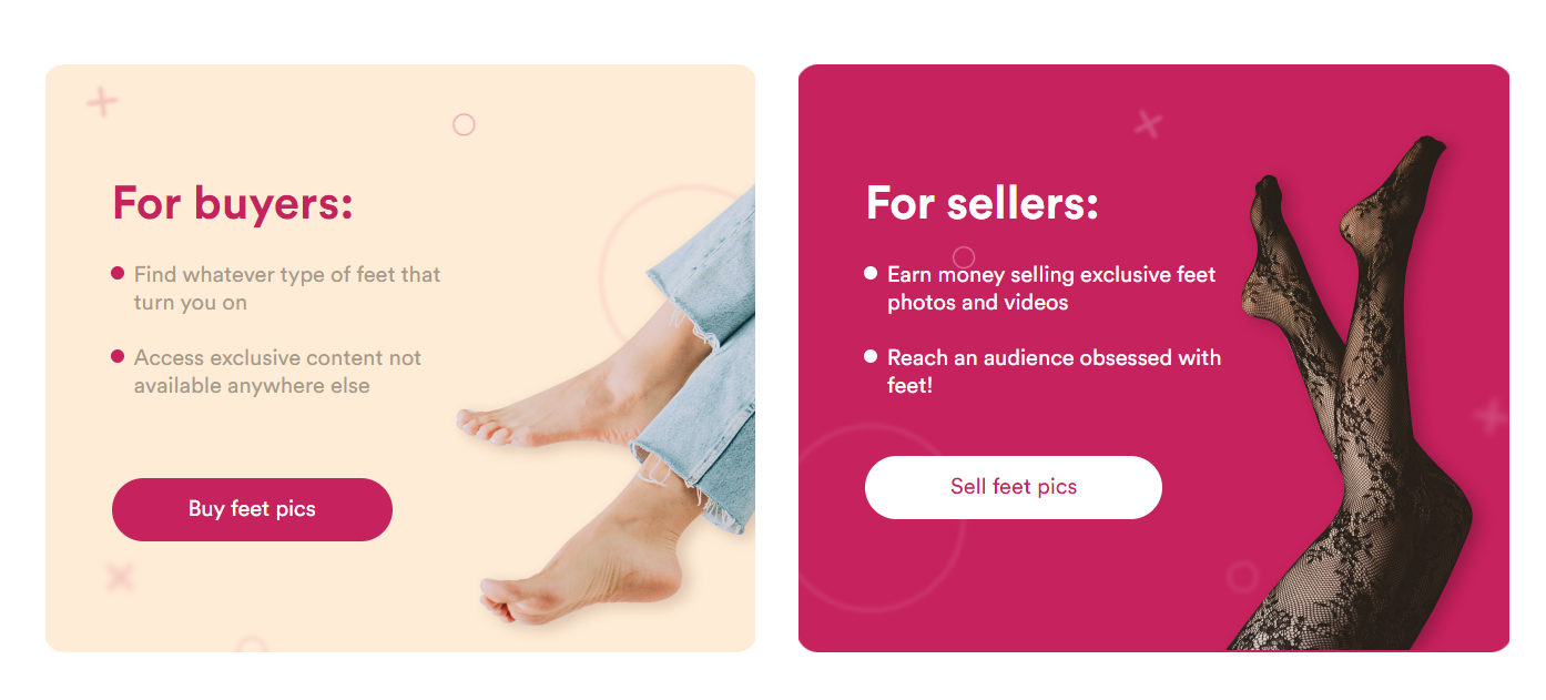 FunwithFeet is suitable for both buyers and sellers