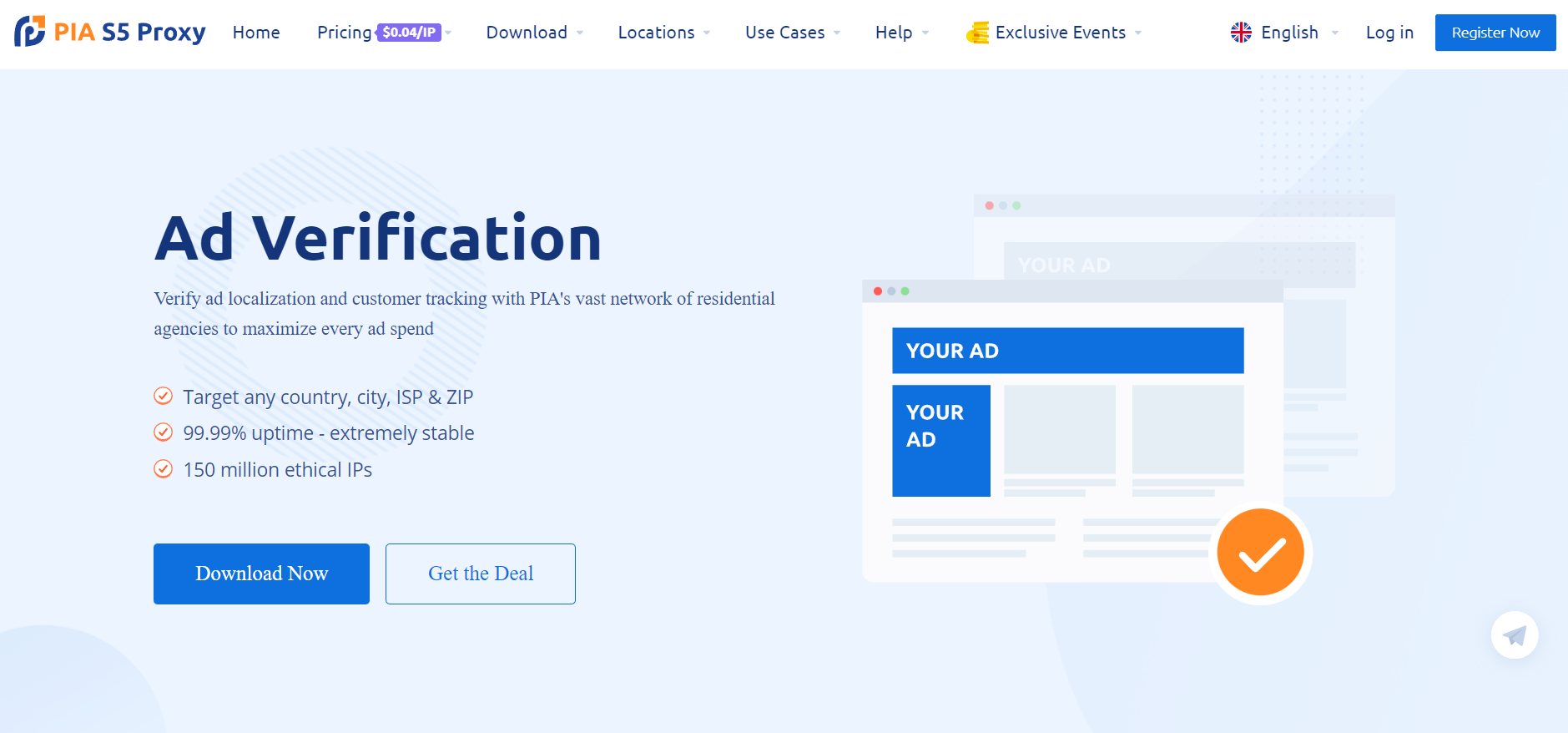 Pia S5 Proxies For Ad Verification