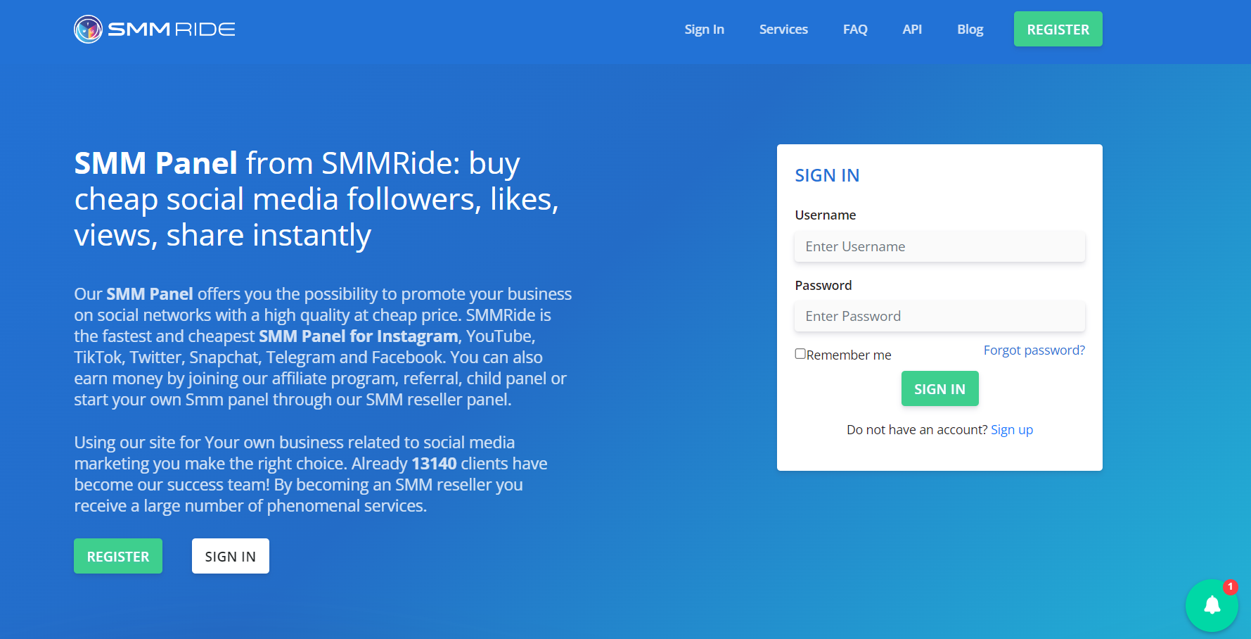 SMMRide- Best SMM Panels For Instagram