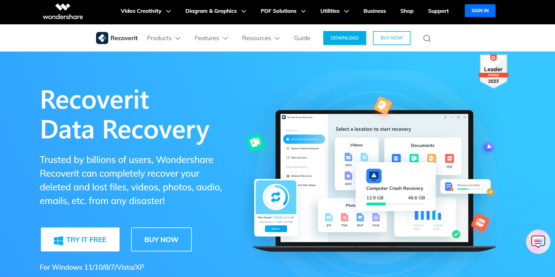 Wondershare Recoverit Overview