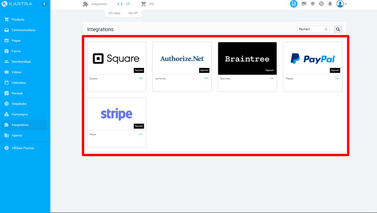 Kartra Payment Gateways