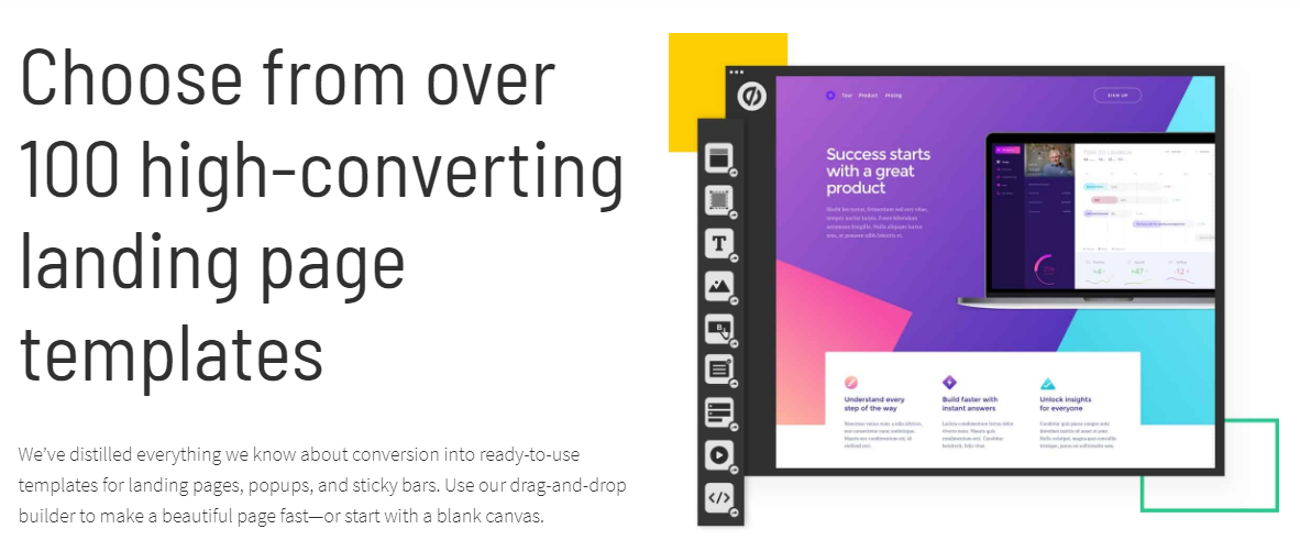 unbounce landing page