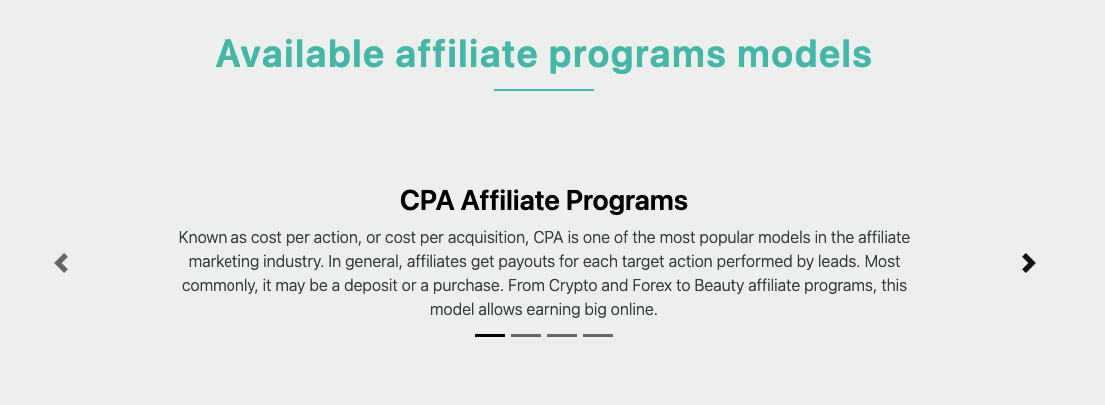 CPA Affiliate Programs