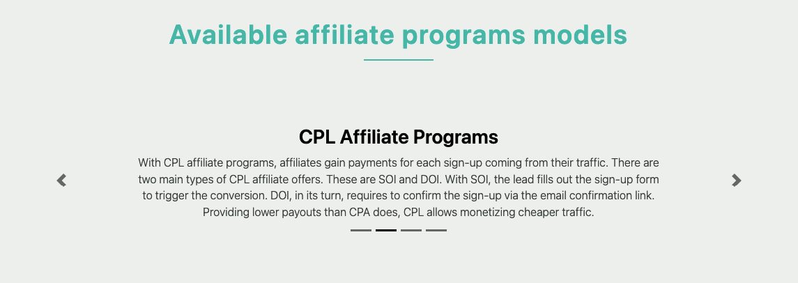 CPL Affiliate Programs