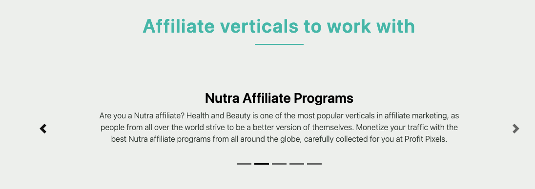 Nutra Affiliate Programs