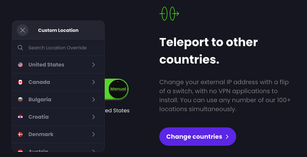 Teleport To Other Countries