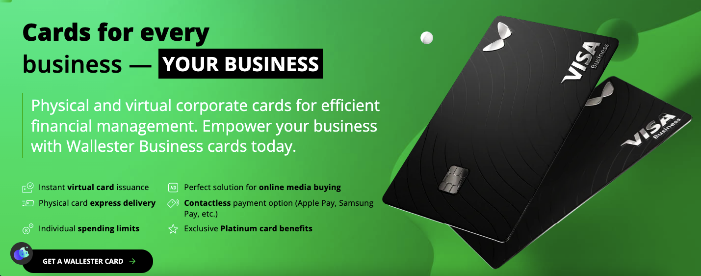 Wallester Corporate Cards