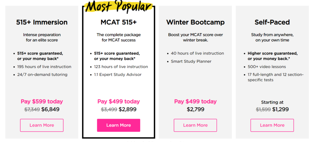 princeton-reveiw-MCAT-pricing-