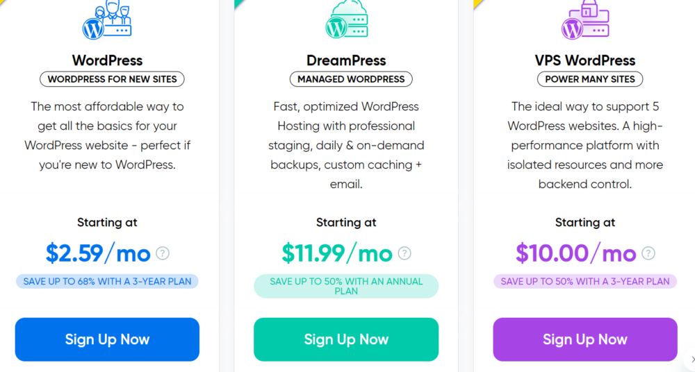 Dreamhost pricing