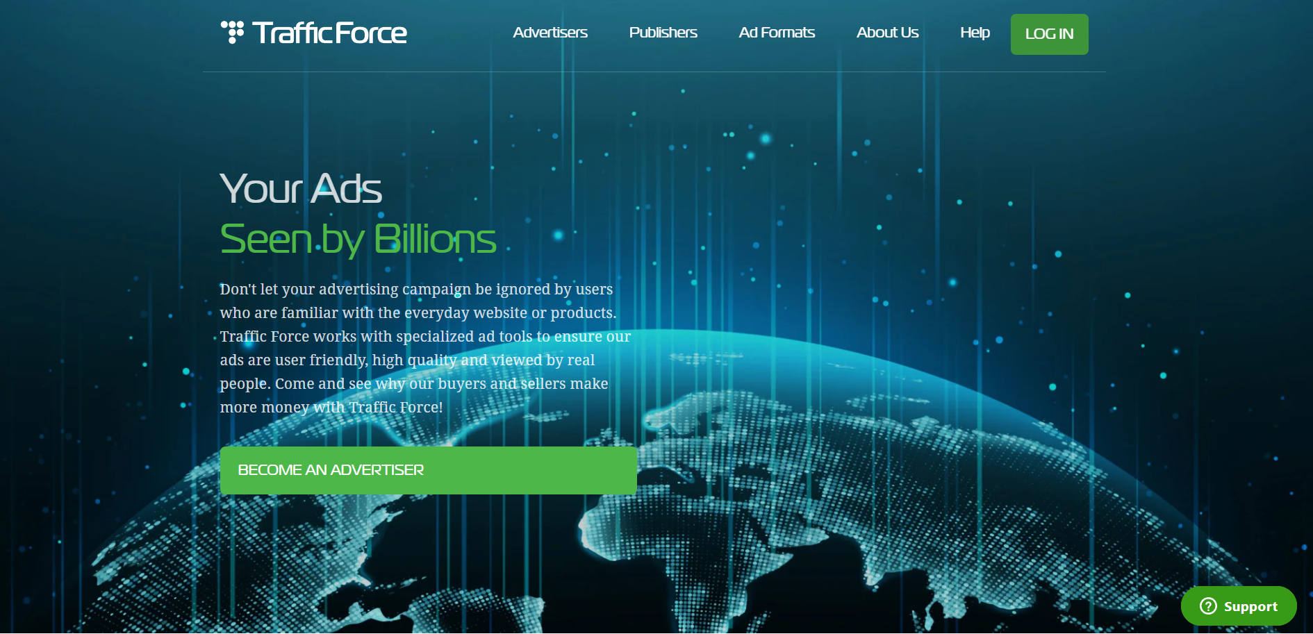 TrafficForce- Best Pop-Up Ad Networks