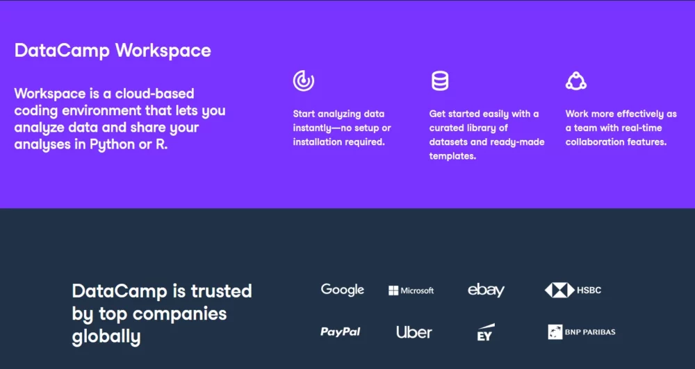 datacamp workspace