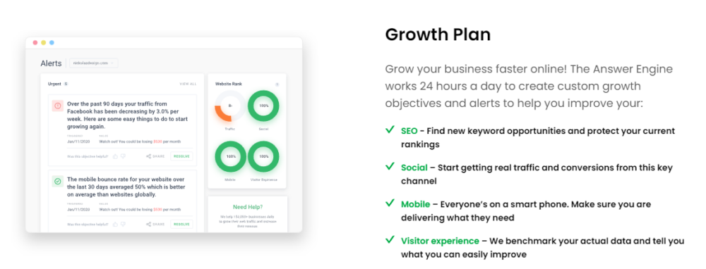 growth plan feature