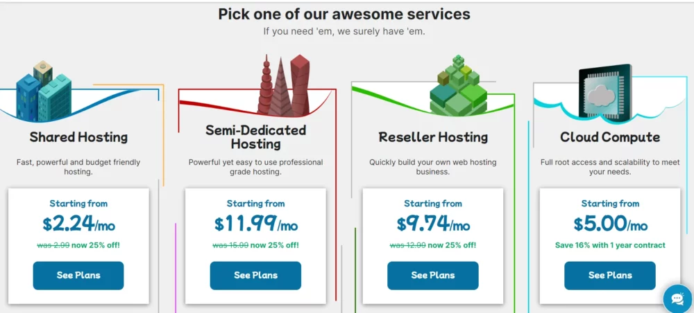 hawk host pricings