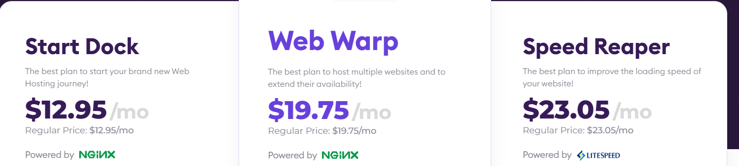 hostaramada pricing plans