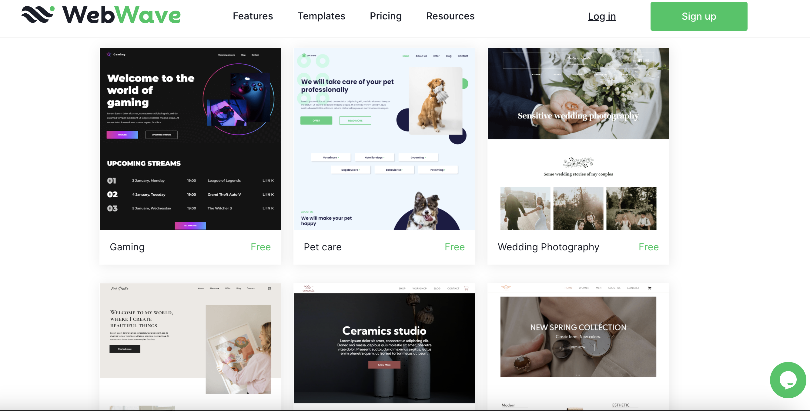 WebWave Templates and Design