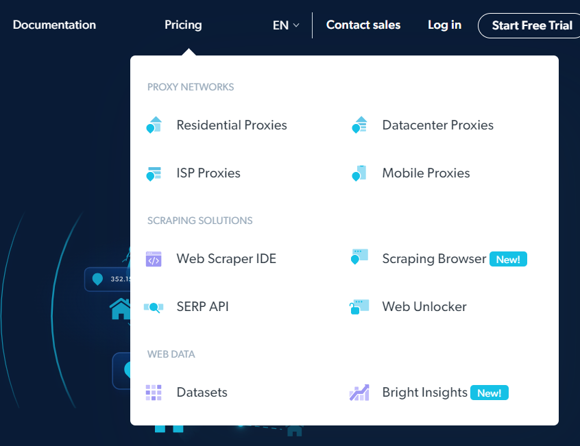 brightdata pricing