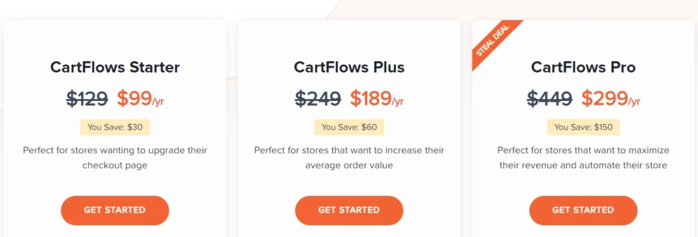 cartflows pricing