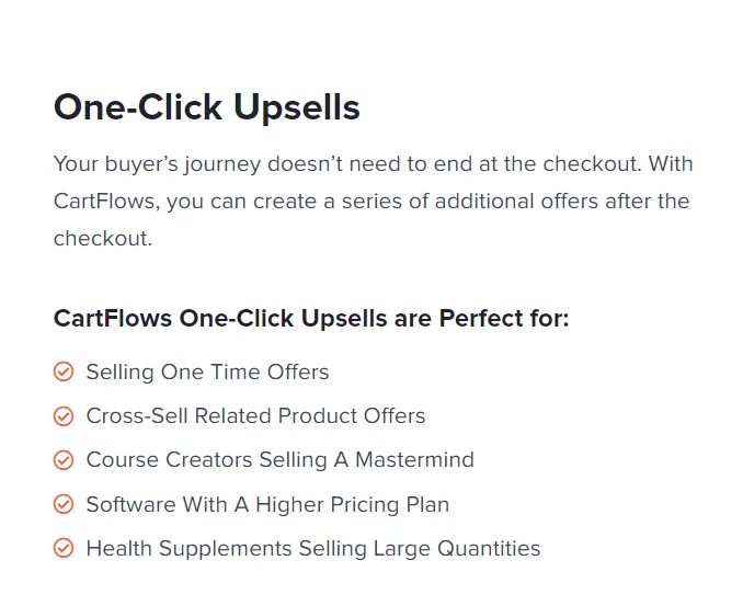 oneclick upsells