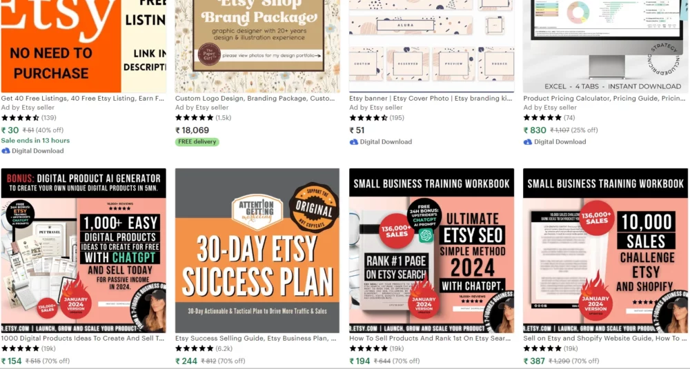 Etsy onsite ads