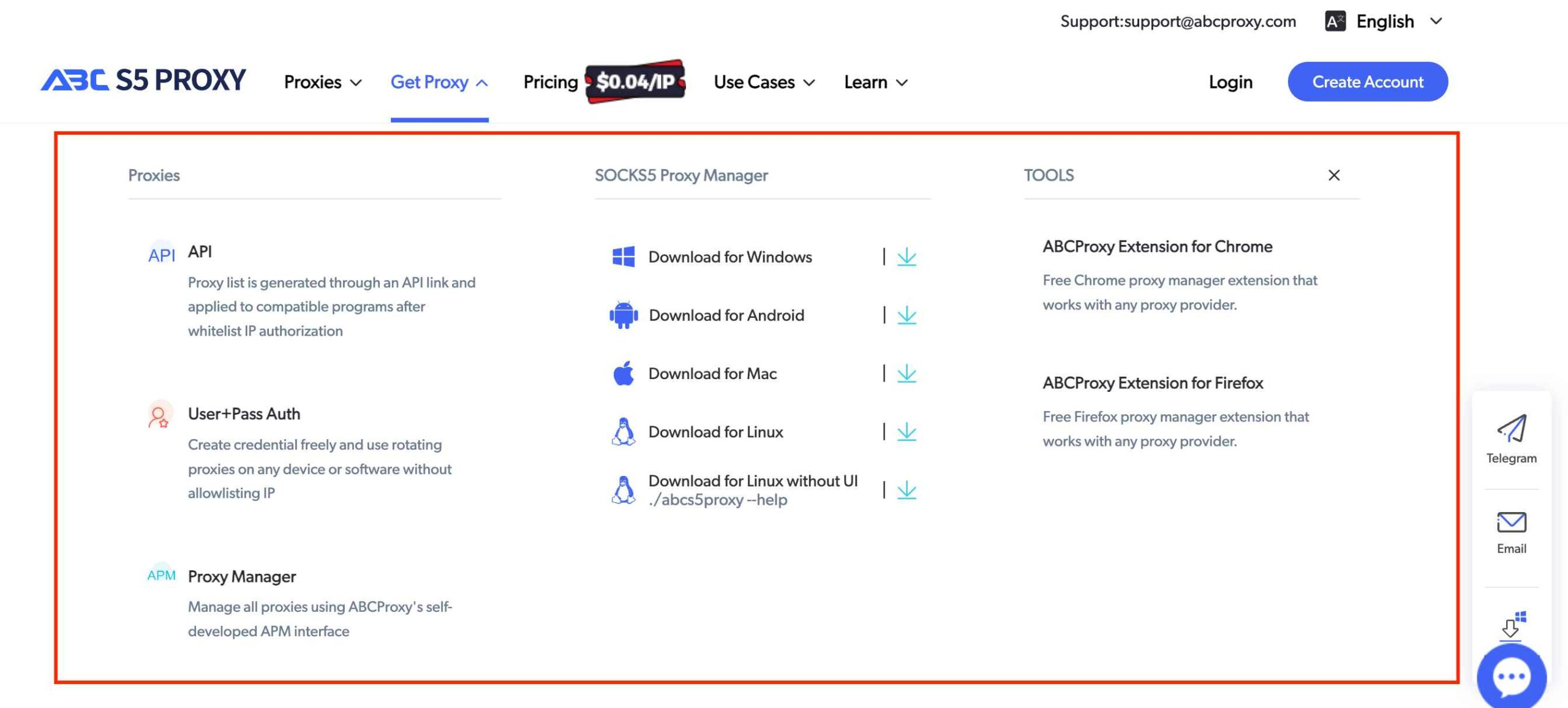 Free Tools by ABCProxy