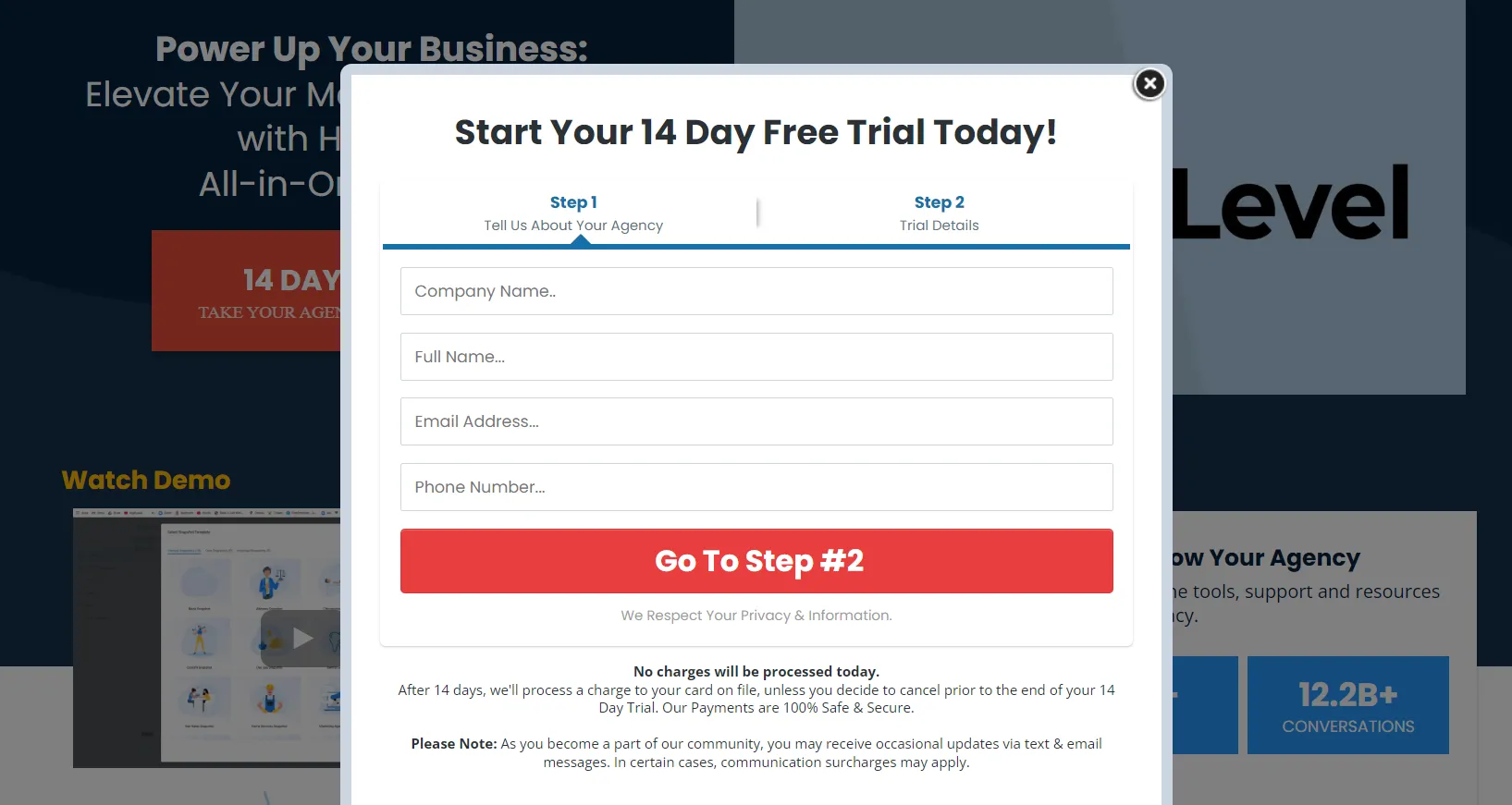 gohigh level free trial