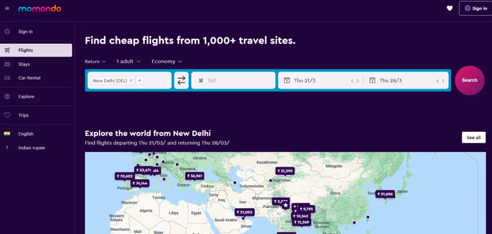 Momondo Flight Airways